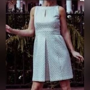 Lauren Ralph Lauren Light Blue Midi Dress